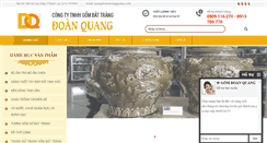 Desktop Screenshot of gombattrangdoanquang.com